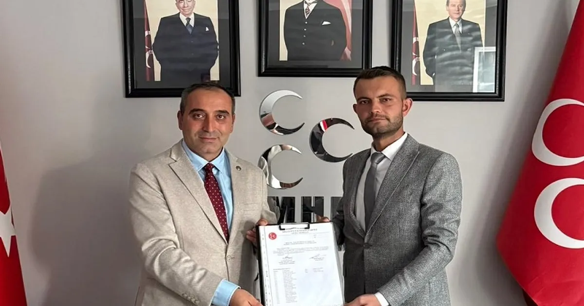 Bilecik’te MHP Pazaryeri İlçe Başkanlığı'na Vedat Çora atandı