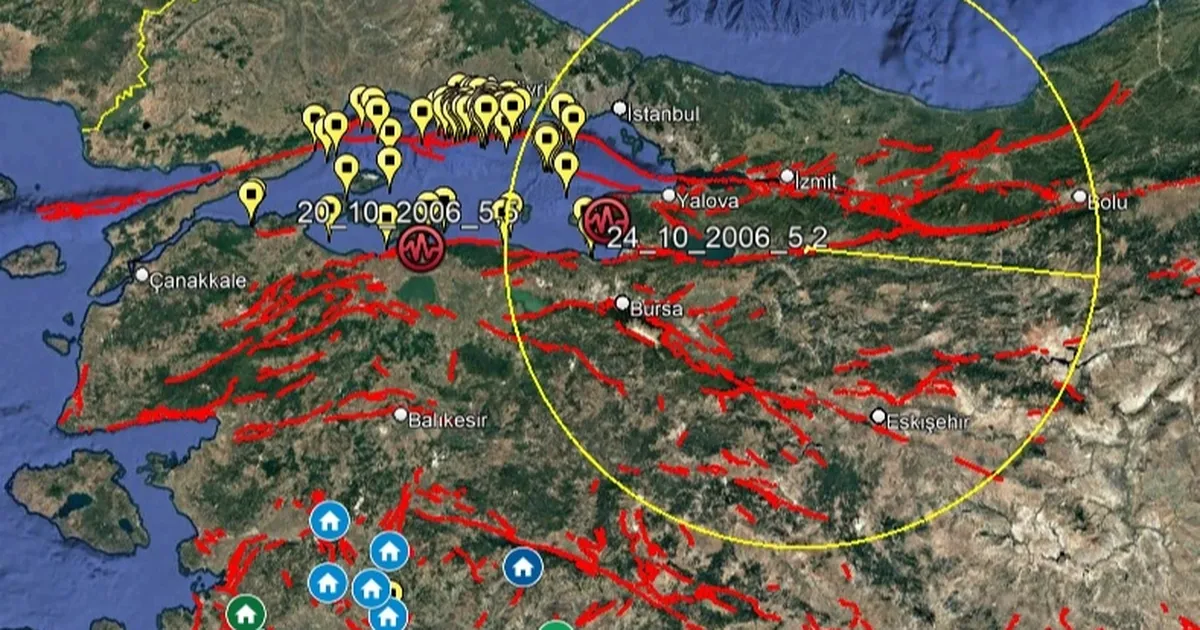 Bu yılki deprem sıklığı alarm veriyor! Marmara Denizi ve Gemlik Körfezi’nde yoğun aktivite