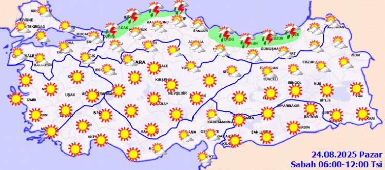 Bugün hava nasıl olacak? Yağışlı ve açık bölgeler belli oldu