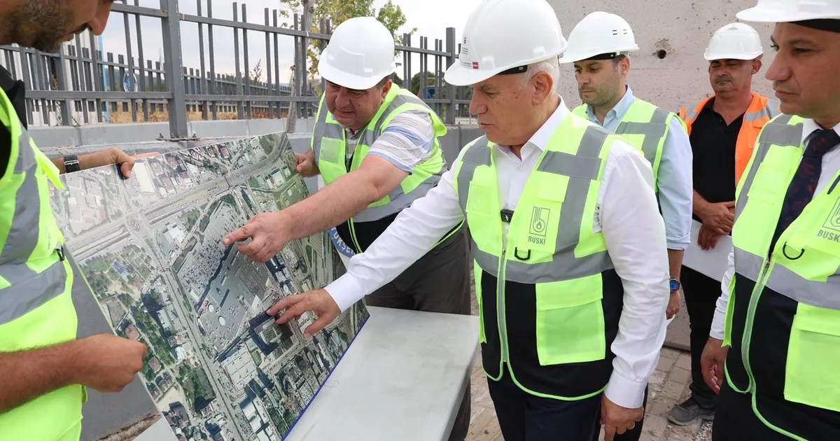 Bursa Büyükşehir'den Odunluk'ta altyapı atağı
