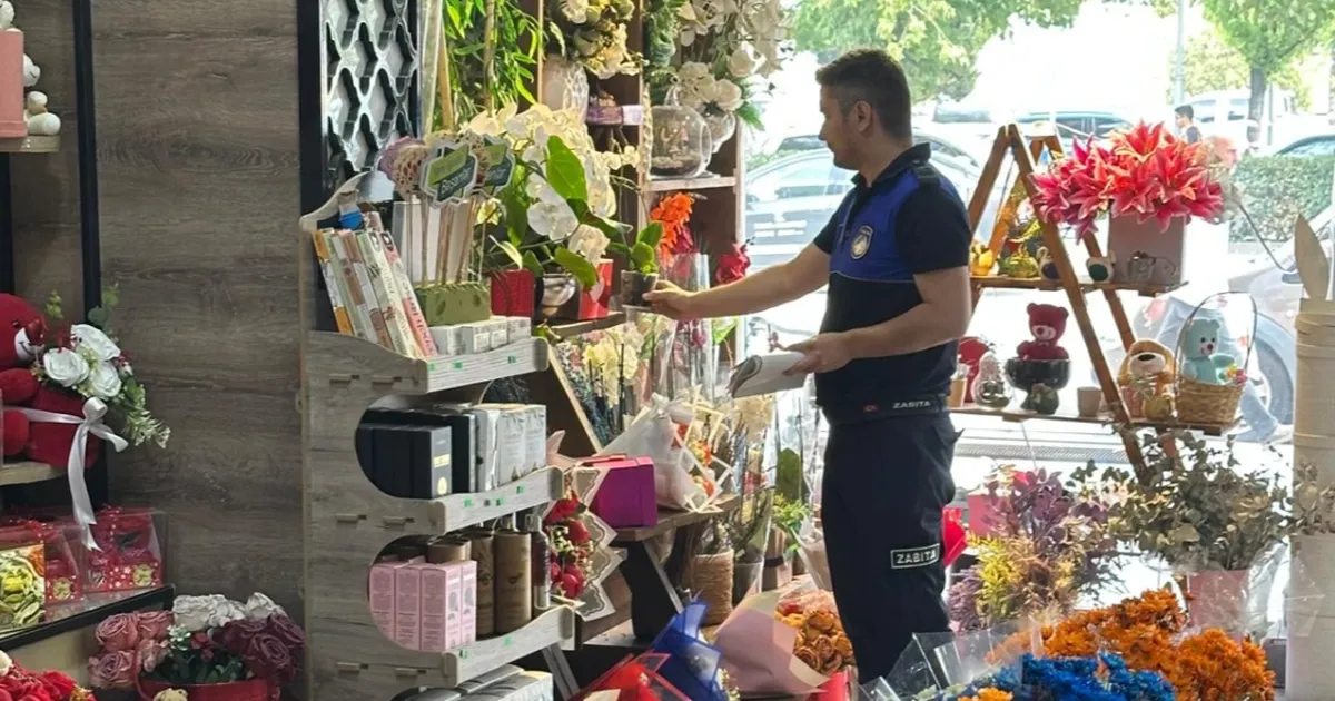 Bursa İnegöl’de çiçekçilere fiyat denetimi