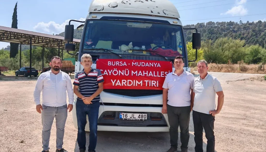 Bursa'nın Mudanya ilçesi kırsal
