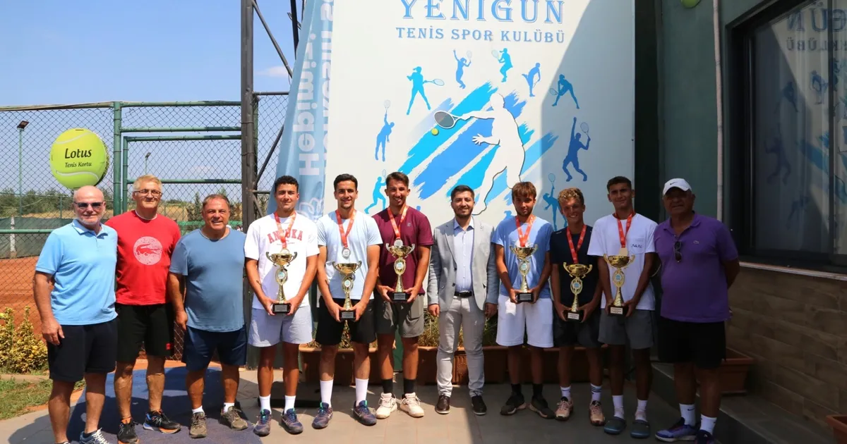 Bursa Nilüfer’de tenis heyecanı sona erdi