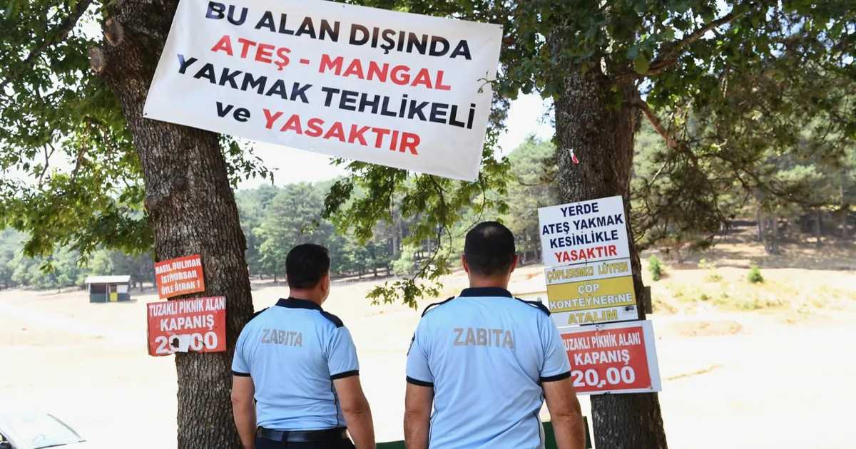 Bursa Osmangazi’den piknik alanlarına sıkı denetim