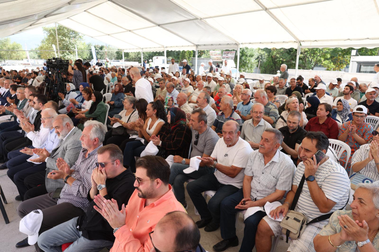 Bursa'daki büyük dönüşümde ilk anahtarlar teslim edildi