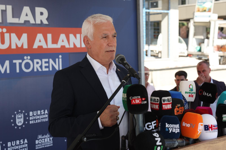 Bursa'daki büyük dönüşümde ilk anahtarlar teslim edildi
