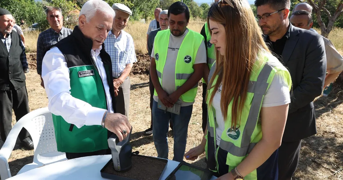 Bursalı çiftçiye Büyükşehir'den bilimsel destek