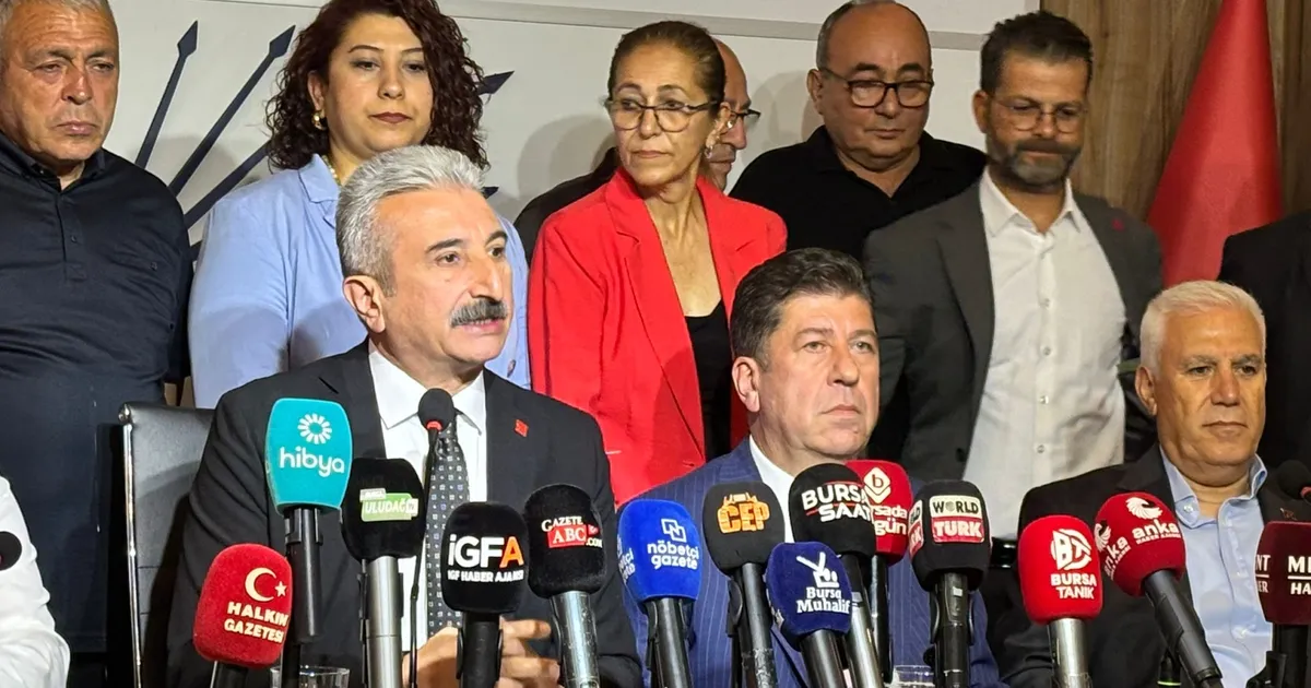 CHP Bursa'dan hukuk dışı müdahalelere tepki!