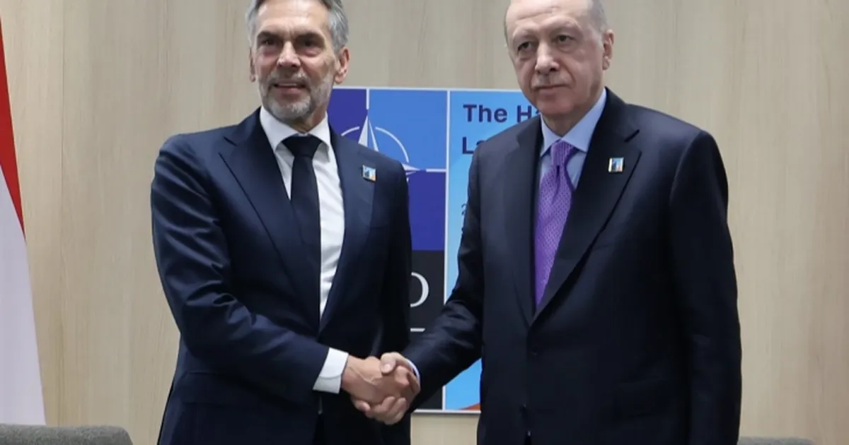 Cumhurbaşkanı Erdoğan'dan yoğun diplomasi... Putin ve Schoof ile görüştü