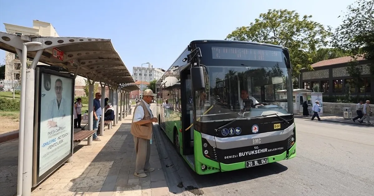 Denizli’de toplu ulaşımda yeni dönem başladı