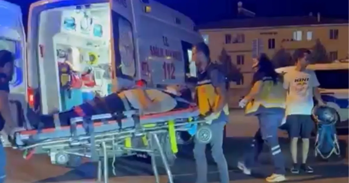 Düzce’de motosikletle otomobil çarpıştı: 1 yaralı