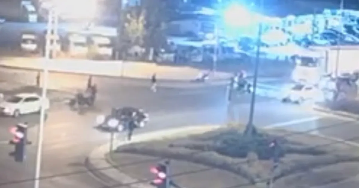 Düzce’de yayaya motosiklet çarptı: 1 yaralı