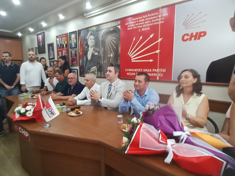 Edirne Keşan'da Anıl Çakır CHP'ye yeniden adaylığını açıkladı