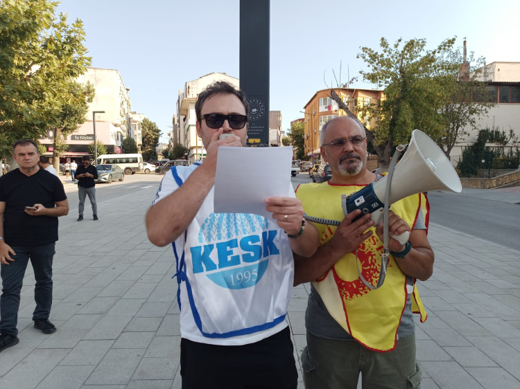 Edirne Keşan’da KESK’ten sert çıkış!