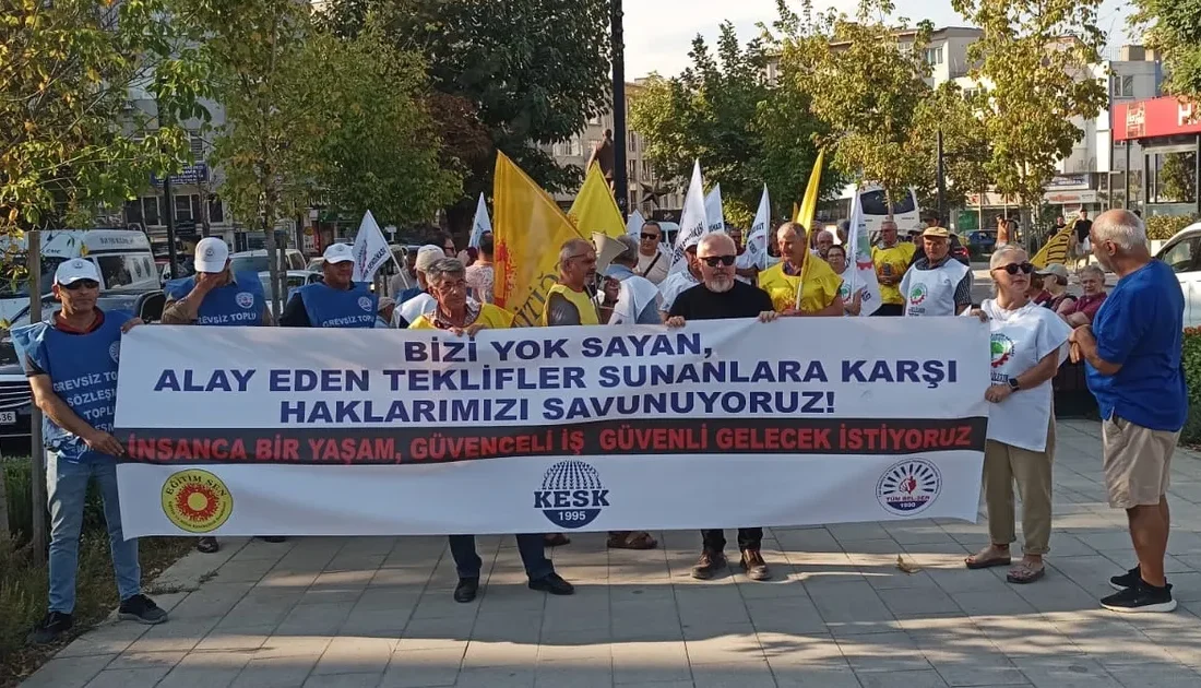 Edirne'de Keşan Cumhuriyet Meydanı’nda