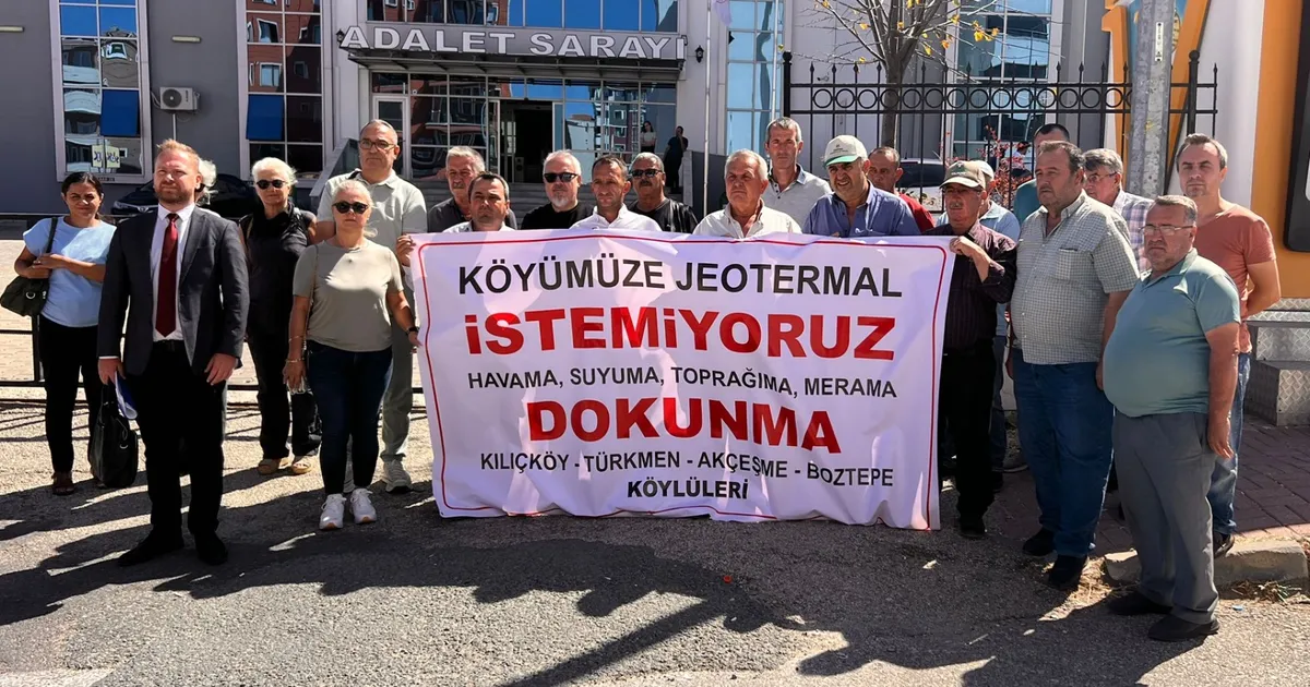 Edirne Keşan’da köylüler jeotermal projesine karşı dava açtı