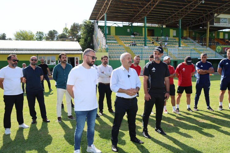 Gebzespor’a Başkan Büyükgöz'den dopingli ziyaret