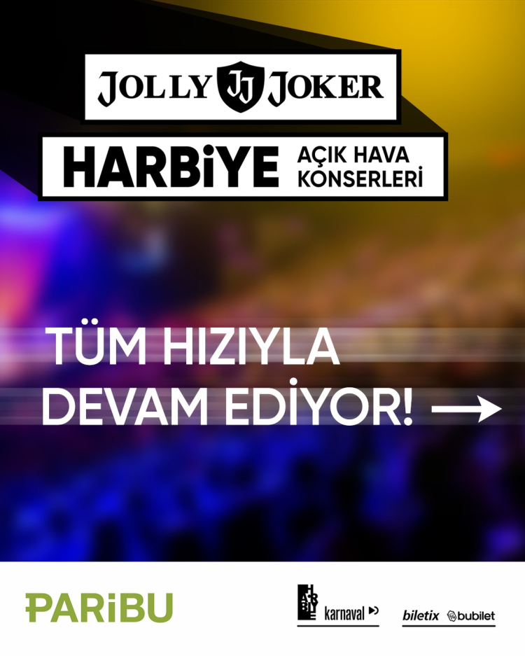 Harbiye’de müzik devam ediyor: Jolly Joker sonbaharda da sahnede