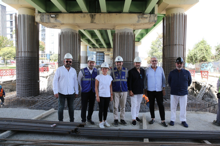 İstanbul'da M1 metro hattının viyadükleri afete karşı güçlendiriliyor