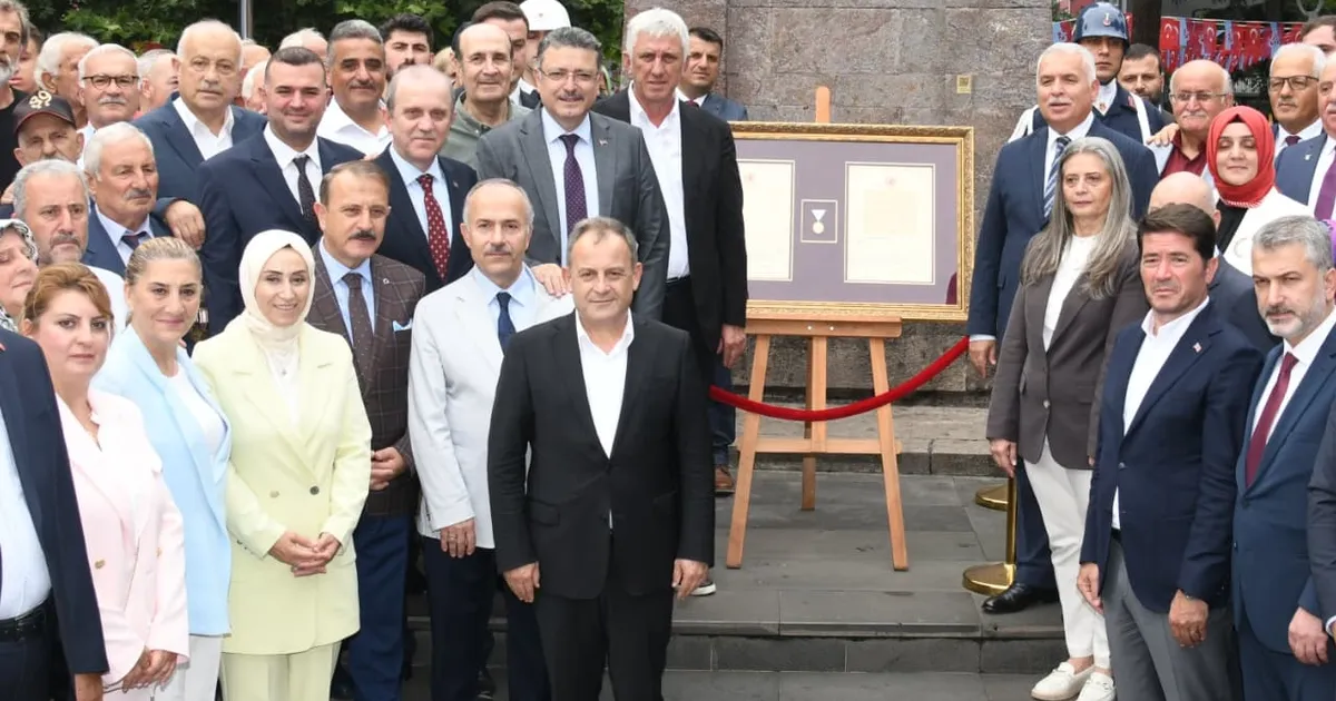 İstiklal Madalyası Trabzon’un gönlünde yerini aldı