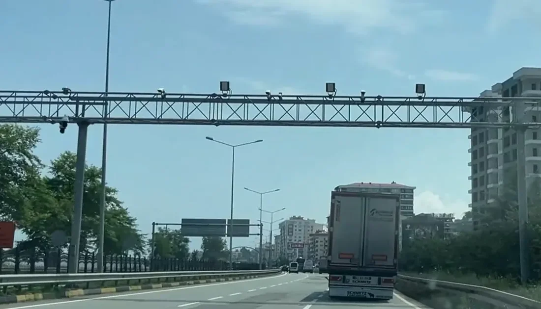 Karadeniz Sahil Yolu’nda trafik