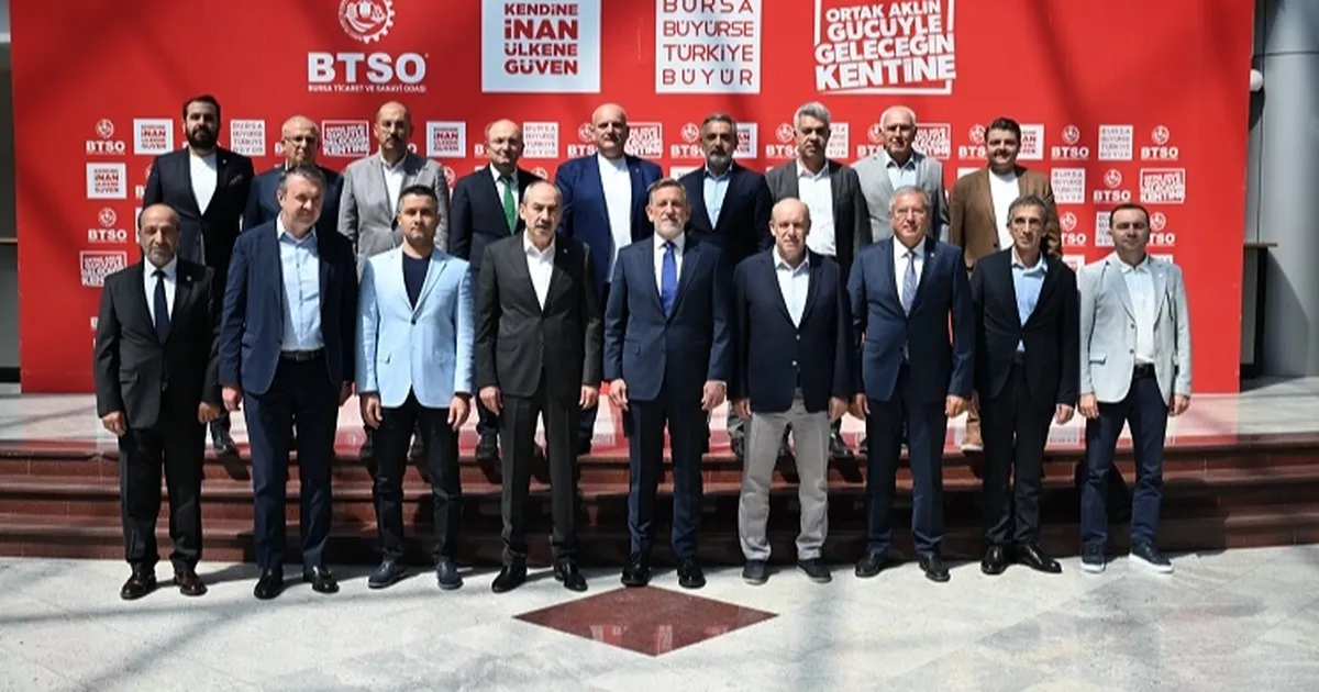 Kayseri Ticaret Odası’ndan BTSO’ya ziyaret