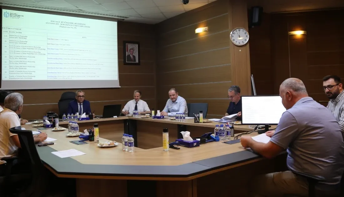 Kocaeli Büyükşehir Belediyesi’nin haftalık