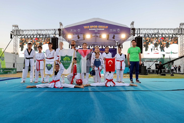 Konya Meram Yaz Spor Okulları coşkulu finalle tamamlandı