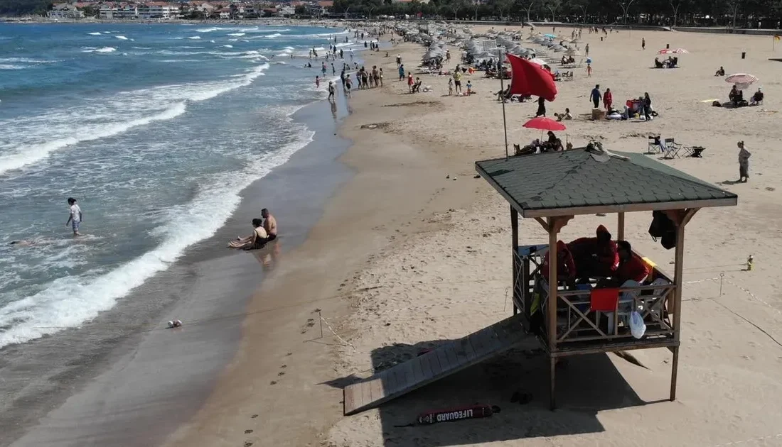 Kocaeli Büyükşehir Belediyesi’nin denizde
