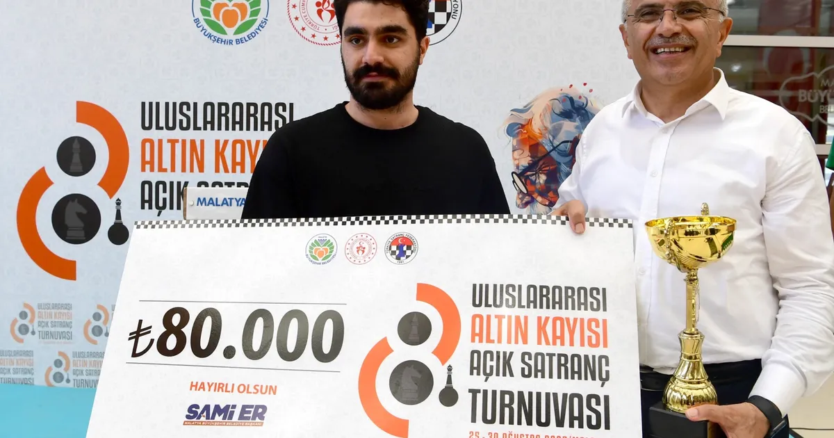 Malatya Uluslararası Altın Kayısı'da 'şah-mat'çılar ödüllendirildi