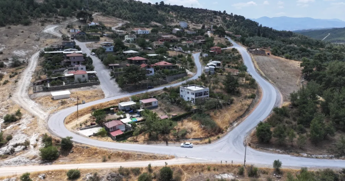 Manisa Yuntdağı’nda 17 kilometrelik yol yenileniyor