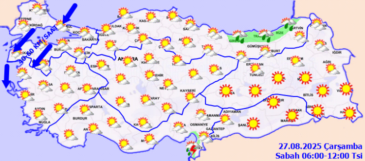 Marmara ve Kuzey Ege kıyılarına 'kuvvetli' uyarı!