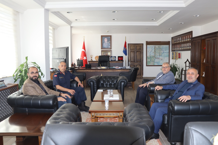 Milletvekili Eldemir’den Bilecik İl Jandarma Komutanı Vanlı’ya ziyaret