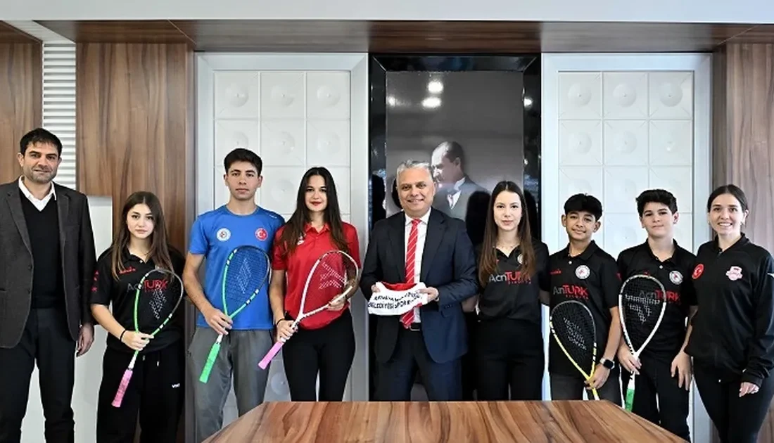 Antalya Muratpaşa Belediyesi’nin squash