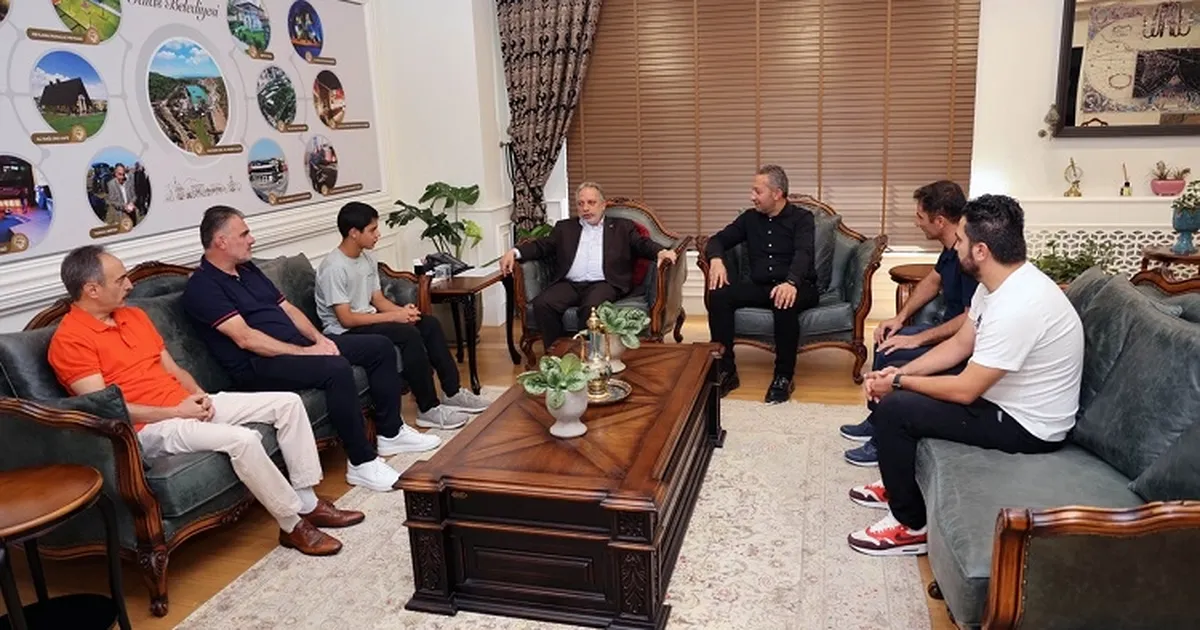 Mustafa Çiğdem'den Başkan Yalçın'a ziyaret