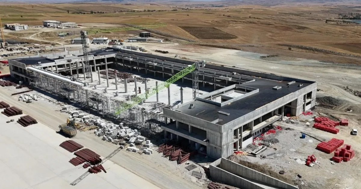 Orta Anadolu'nun kalbinde yeni havalimanı yükseliyor