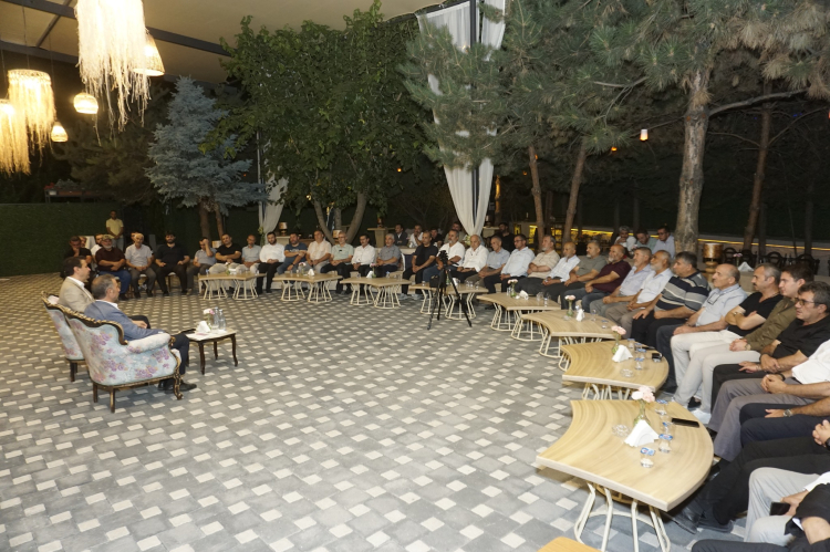 Saadet Partisi lideri Arıkan Kayseri'de partililerle buluştu