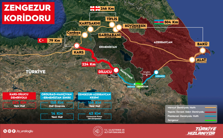 Tarihi koridora yeni temel... Güney Kafkasya'da yeni dönem başladı