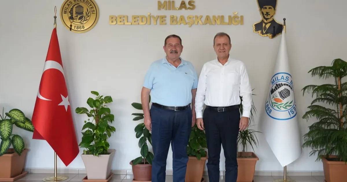 TBB Başkan Vekili Vahap Seçer'den Fevzi Topuz'a ziyaret