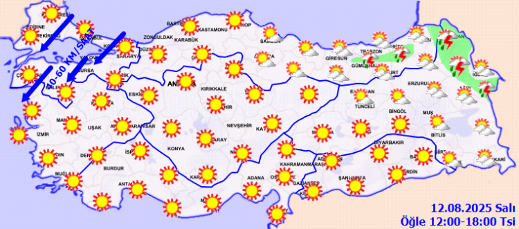 Yurtta bugün hava nasıl olacak?