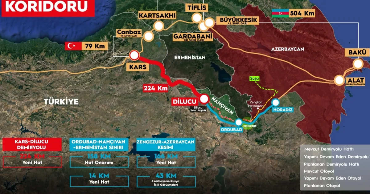 Zengezur Koridoru'nda tarihi adım