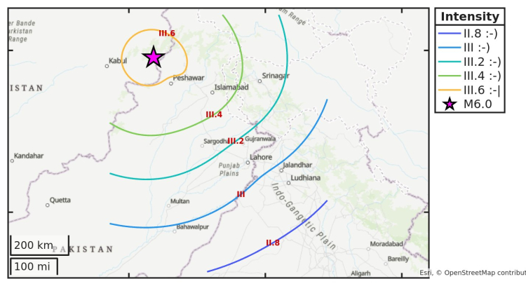 Afganistan'da deprem! Ölü sayısı her geçen saat yükseliyor