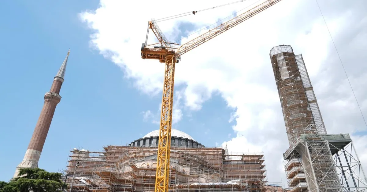 Ayasofya'da güvenlik yapay zekâ ile güçlendi