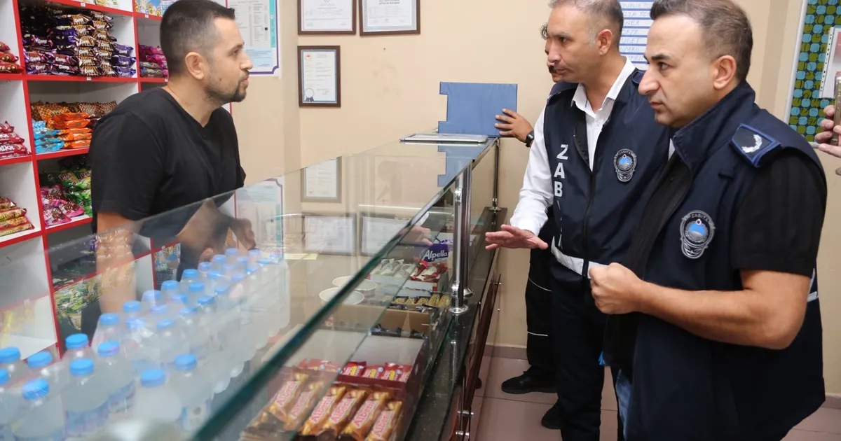 Bursa Nilüfer’de kantin ve kırtasiyelere sıkı denetim