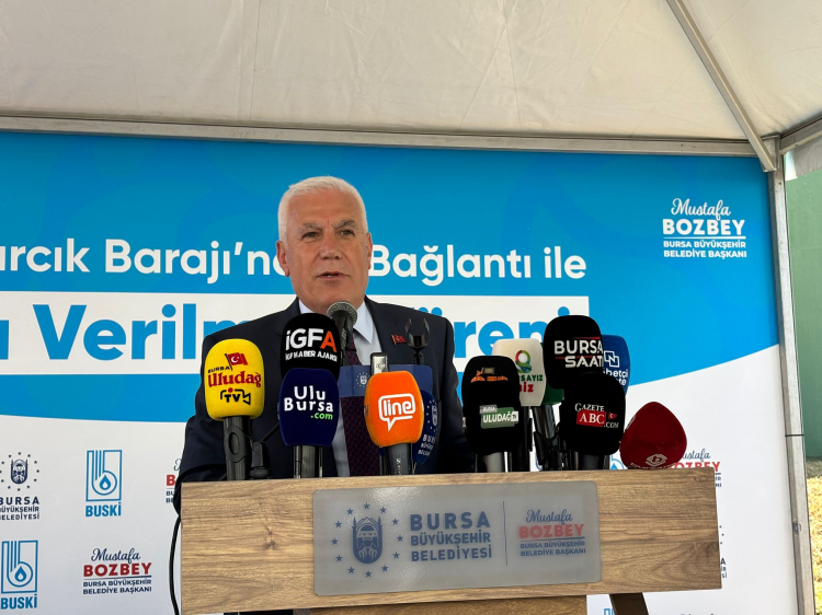 Bursa'nın 2060’a kadar su ihtiyacını karşılayacak... Çınarcık'ın by-pass hattı devrede