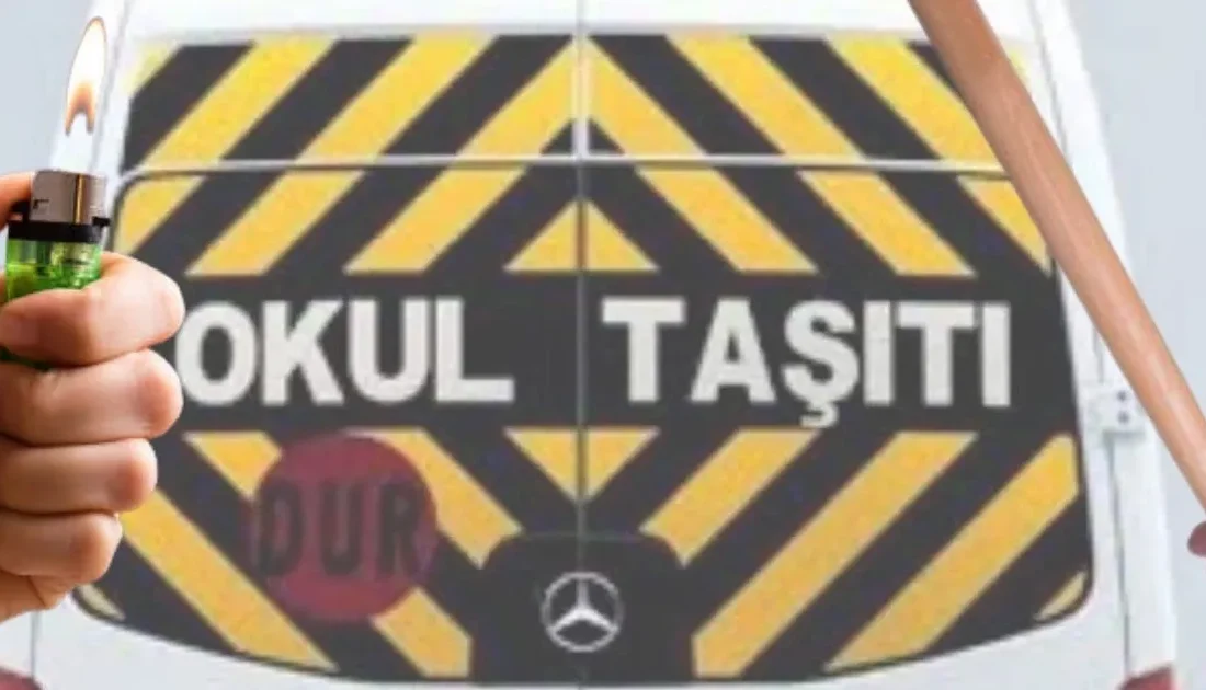 Düzce’de bir ilkokul servis