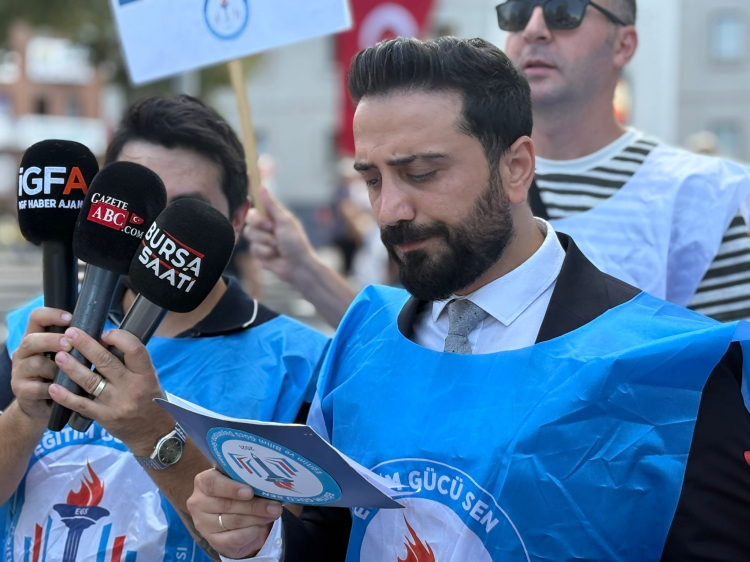Eğitim Gücü Sen Bursa'dan zam tepkisi! Sefalet mutabakatı kabul edilemez!
