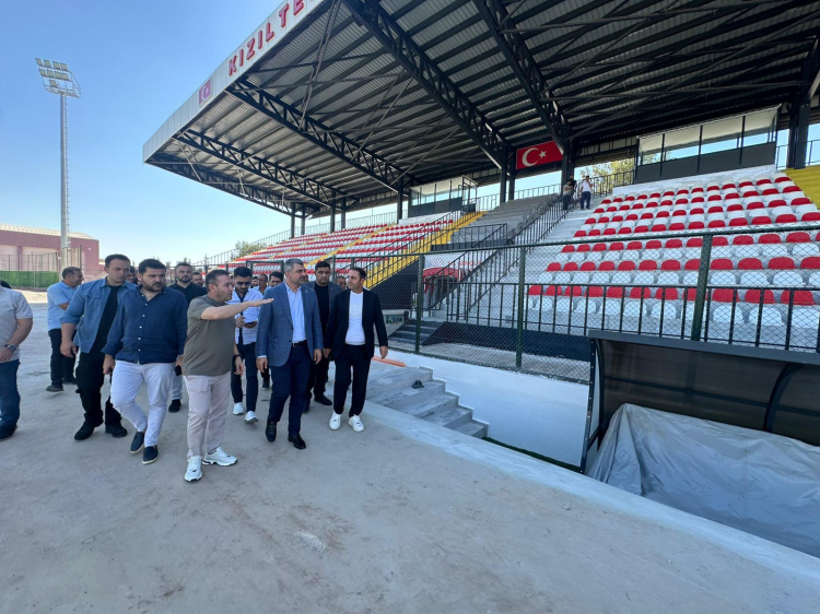 Kızıltepe İlçe Stadyumu tamamlandı... Modern tesis Mardinspor'a ev sahipliği yapacak