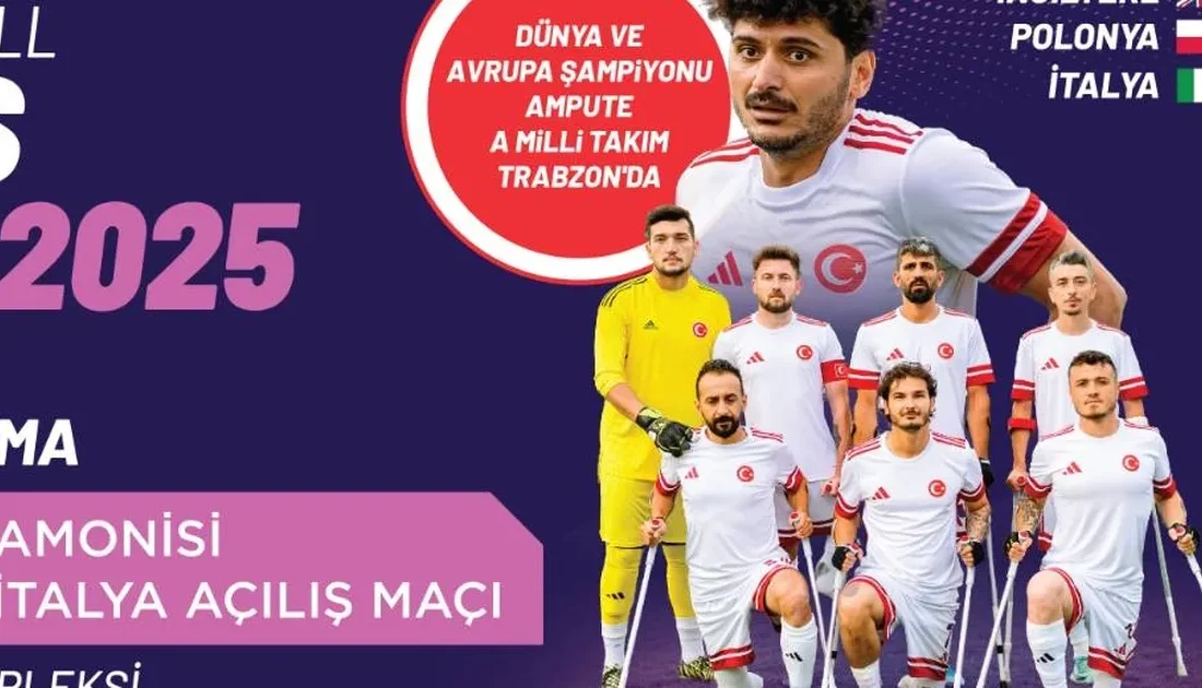 Türkiye Ampute Futbol Federasyonu’nun