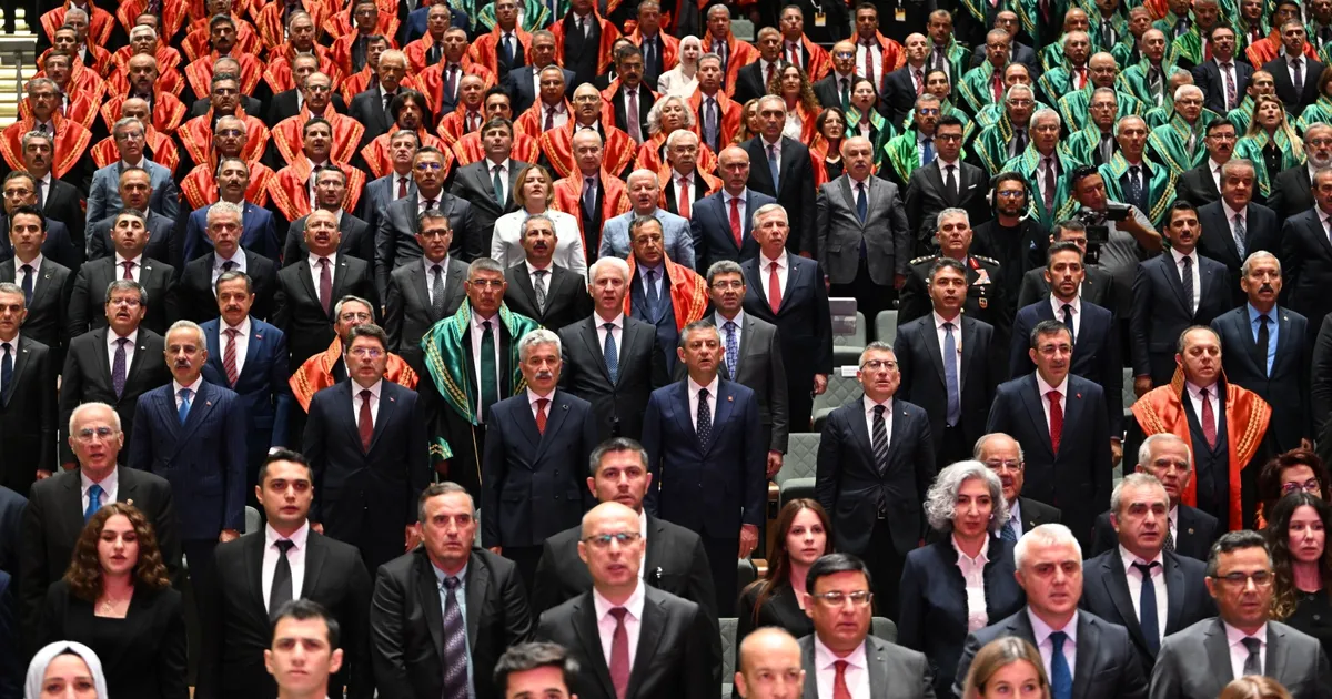 Yeni adli yıl törenle açıldı: Adalet, devletimizin temeli